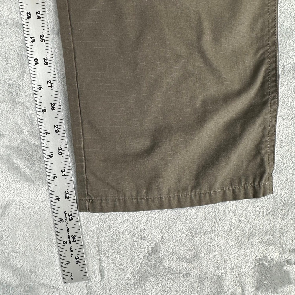 511 Tactical Cargo Pants Mens Tag 36x34 (Actual 36x33) Green TAC-143 Ripstop - Picture 8 of 9